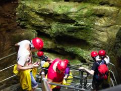 Canyon Rio Sass im Nonstal, Trentino